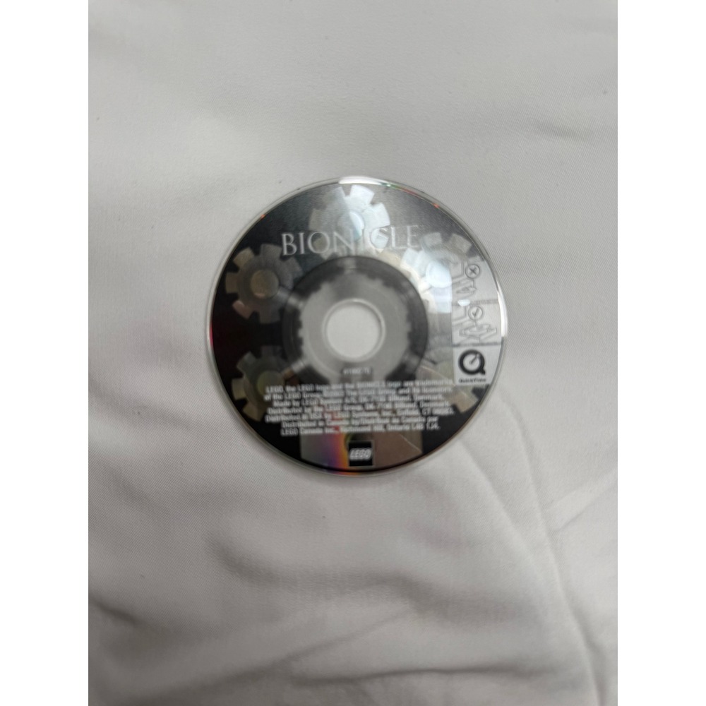 LEGO Bionicle 2003 PC CD-ROM Mini Disc Promo Vintage Collectible 4198270